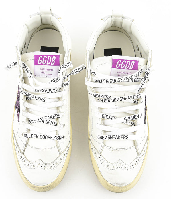 Paul Warmer GOLDEN GOOSE MID STAR WHITE BORDO