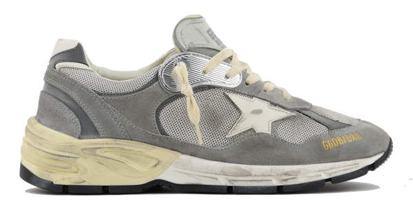 paul warmer GOLDEN GOOSE RUNNING DAD GREY SILVER