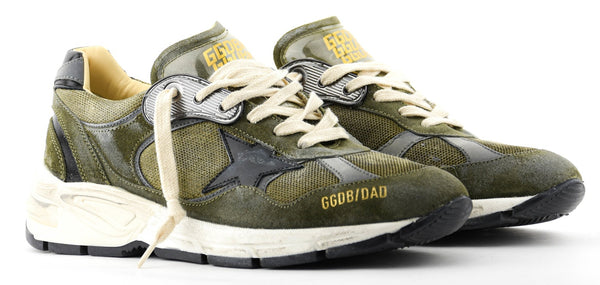 Paul Warmer GOLDEN GOOSE RUNNING DAD OLIVE GREEN