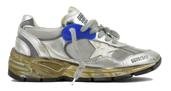 Paul Warmer GOLDEN GOOSE RUNNING DAD SILVER BLUE