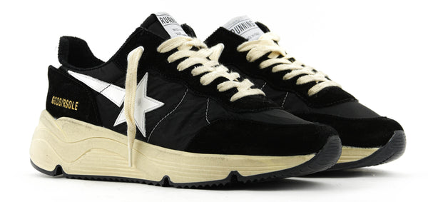 Paul Warmer GOLDEN GOOSE RUNNING SOLE BLACK WHITE
