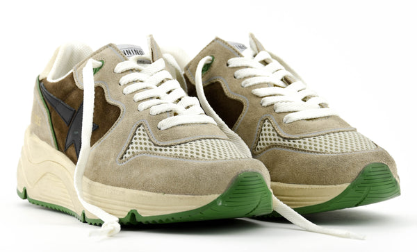 Paul Warmer GOLDEN GOOSE RUNNING SOLE BROWN BEIGE