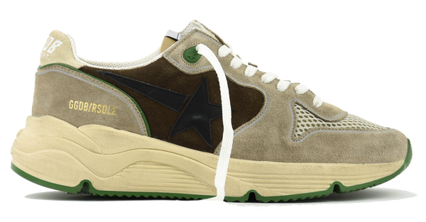 paul warmer GOLDEN GOOSE RUNNING SOLE BROWN BEIGE