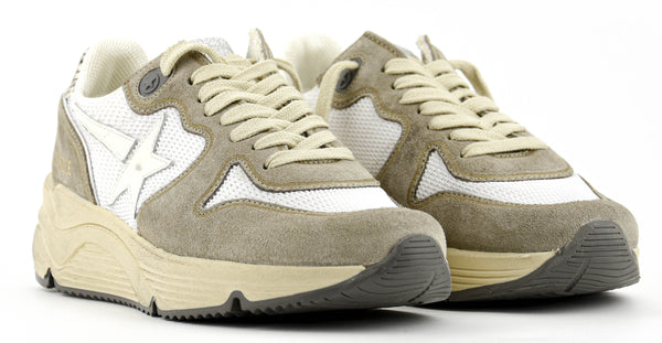 Paul Warmer GOLDEN GOOSE RUNNING SOLE WHITE GREY