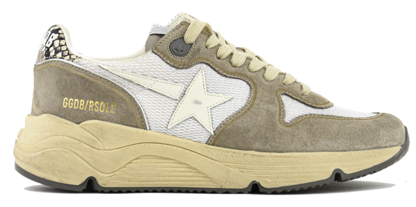 paul warmer GOLDEN GOOSE RUNNING SOLE WHITE GREY