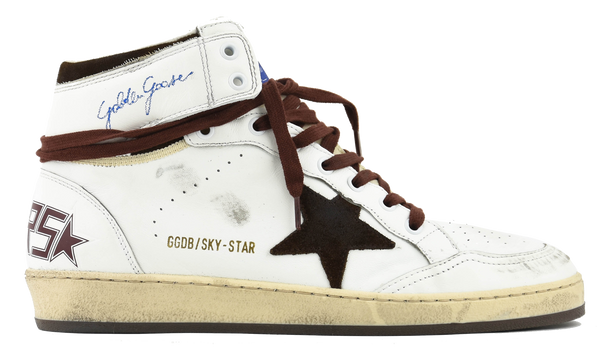 paul warmer GOLDEN GOOSE SKY STAR WHITE BROWN