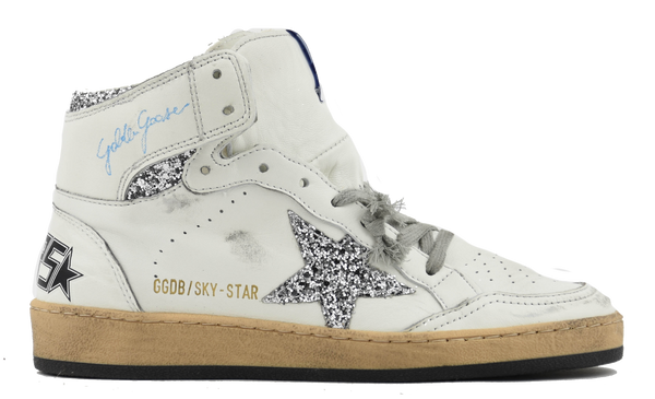 paul warmer GOLDEN GOOSE SKY STAR WHITE SILVER
