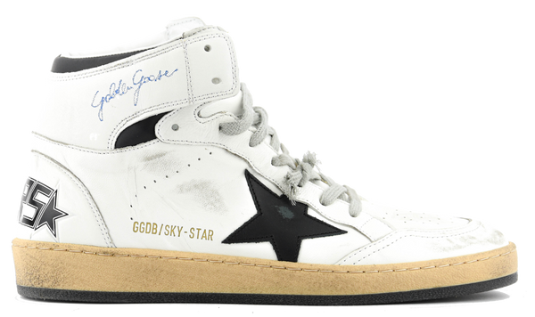 paul warmer GOLDEN GOOSE SKYSTAR WHITE BLACK