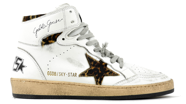 paul warmer GOLDEN GOOSE SKYSTAR WHITE LEO