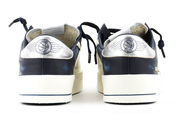 Paul Warmer GOLDEN GOOSE STARDAN WHITE BLUE