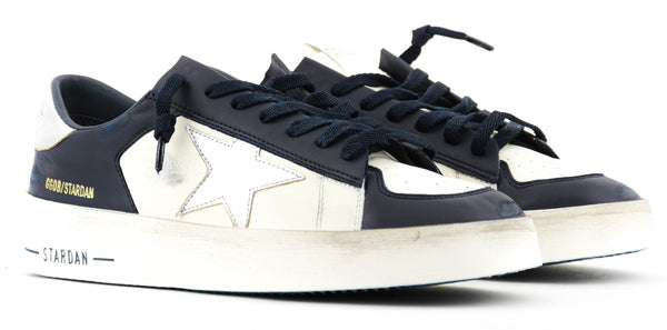 Paul Warmer GOLDEN GOOSE STARDAN WHITE BLUE