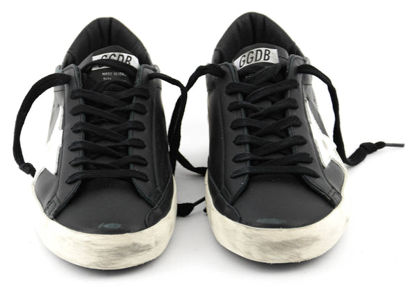 Paul Warmer GOLDEN GOOSE SUPER STAR BLACK WHITE