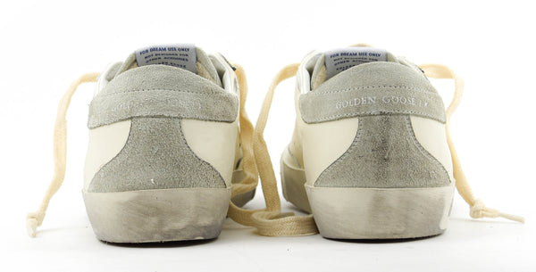 Paul Warmer GOLDEN GOOSE SUPER STAR WHITE ICE GREY