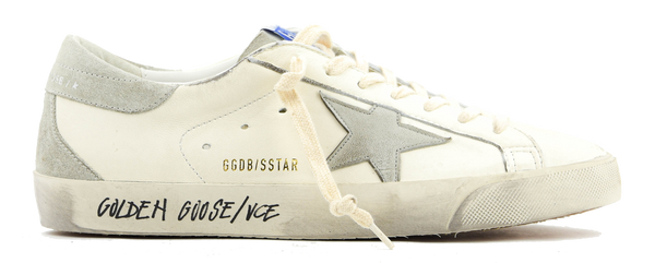 paul warmer GOLDEN GOOSE SUPER STAR WHITE ICE GREY