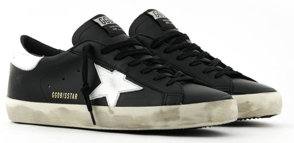 Paul Warmer GOLDEN GOOSE SUPERSTAR BLACK WHITE