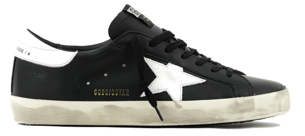 paul warmer GOLDEN GOOSE SUPERSTAR BLACK WHITE