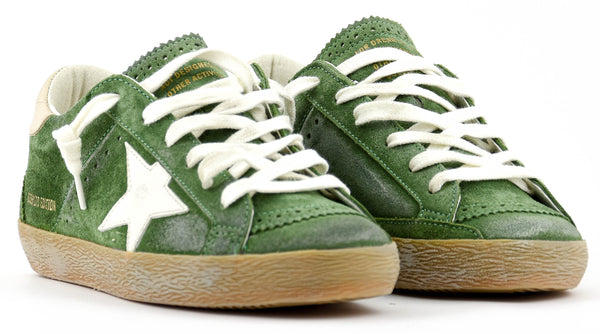 Paul Warmer GOLDEN GOOSE SUPERSTAR GREEN WHITE