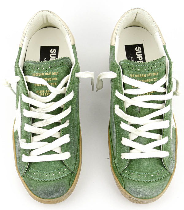 Paul Warmer GOLDEN GOOSE SUPERSTAR GREEN WHITE