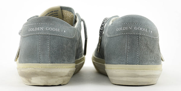 Paul Warmer GOLDEN GOOSE SUPERSTAR GREY BLUE PINK