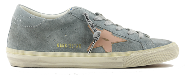 paul warmer GOLDEN GOOSE SUPERSTAR GREY BLUE PINK