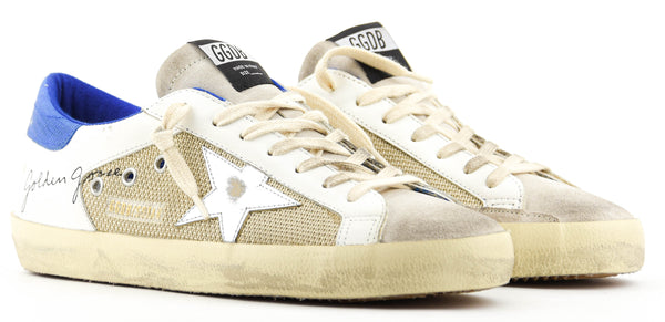 Paul Warmer GOLDEN GOOSE SUPERSTAR OFFWHITE BLUE