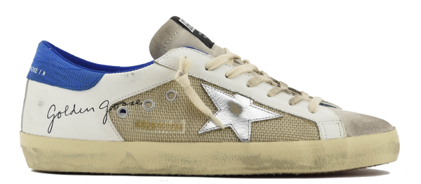 paul warmer GOLDEN GOOSE SUPERSTAR OFFWHITE BLUE