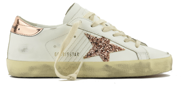 paul warmer GOLDEN GOOSE SUPERSTAR WHITE PEACH