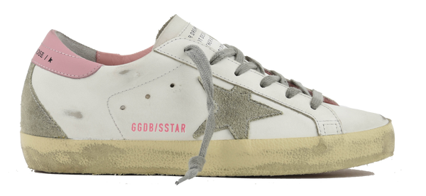 paul warmer GOLDEN GOOSE SUPERSTAR WHITE PINK