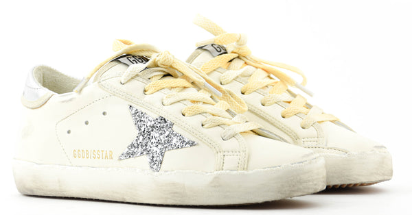 Paul Warmer GOLDEN GOOSE SUPERSTAR WHITE SILVER
