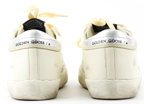 Paul Warmer GOLDEN GOOSE SUPERSTAR WHITE SILVER