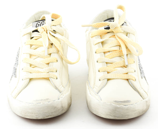 Paul Warmer GOLDEN GOOSE SUPERSTAR WHITE SILVER