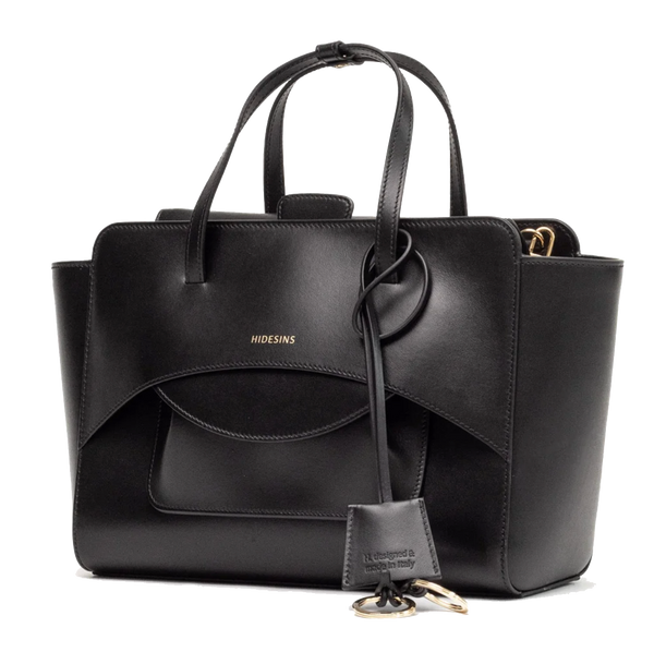 Paul Warmer HIDESINS BAG FLAP M BLACK