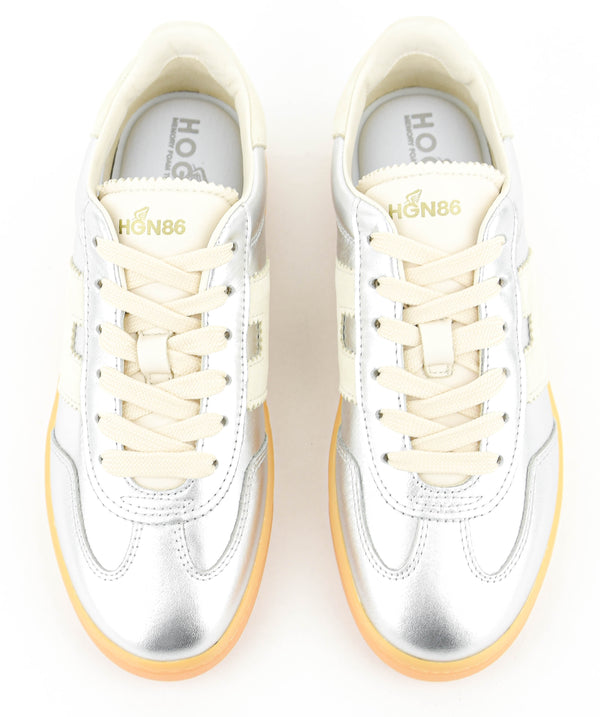 Paul Warmer HOGAN COOL SNEAKER SILVER WHITE