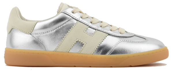 Paul Warmer HOGAN COOL SNEAKER SILVER WHITE