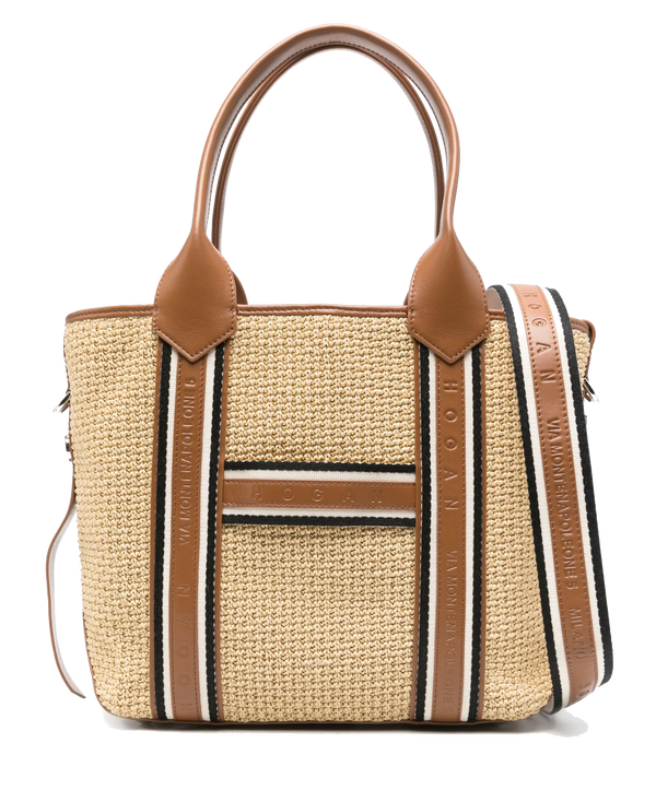 Paul Warmer HOGAN SCRIPT SHOPPING BAG PICCOLO