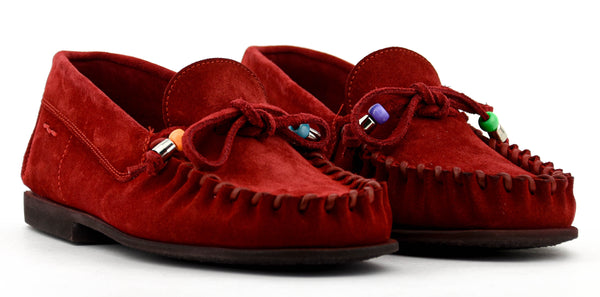 Paul Warmer HOTTO BESPOKE MOCCASINE ROSSO