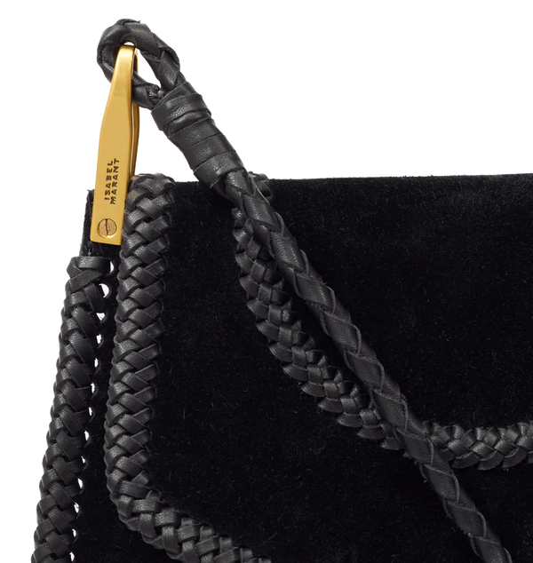 Paul Warmer ISABEL MARANT ANAHI SHOULDER BAG BLACK