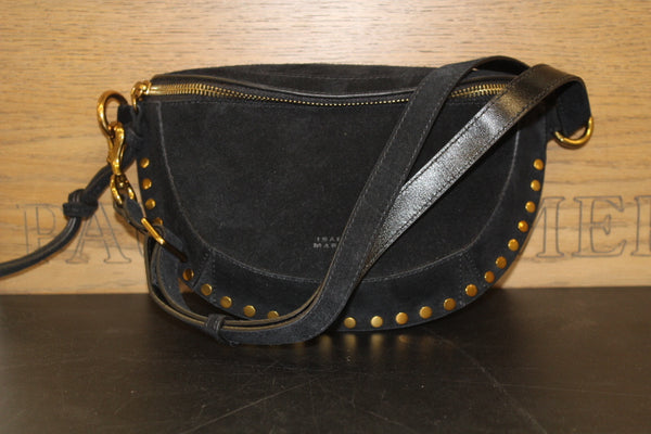 Paul Warmer ISABEL MARANT BANANE SKANO BLACK SUEDE