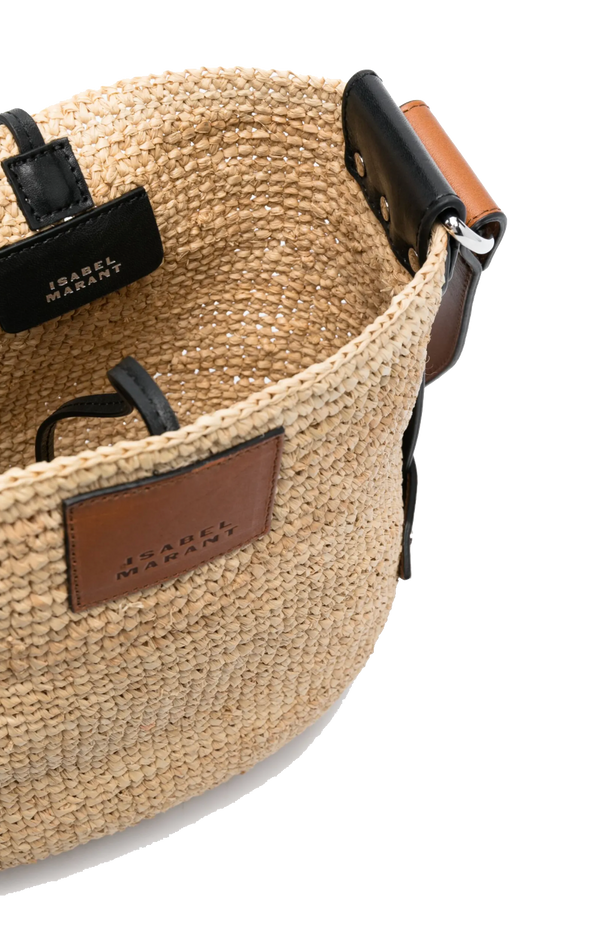 Paul Warmer ISABEL MARANT BAYIA MINI BAG NATUREL