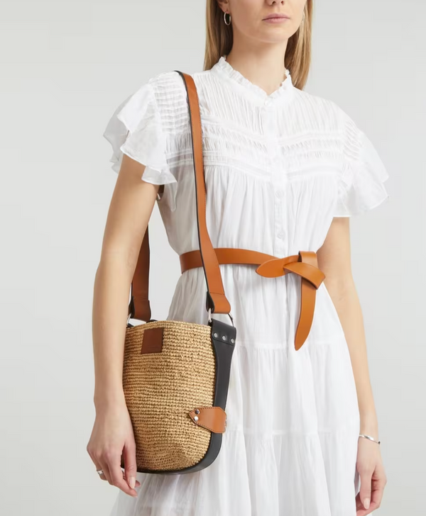 Paul Warmer ISABEL MARANT BAYIA MINI BAG NATUREL