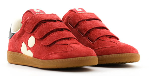 Paul Warmer ISABEL MARANT BETH SNEAKER RED BEIGE