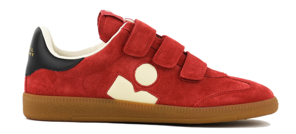 Paul Warmer ISABEL MARANT BETH SNEAKER RED BEIGE