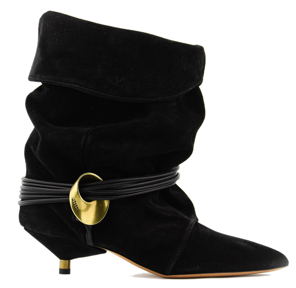 paul warmer ISABEL MARANT EDRIKA BOOTS BLACK
