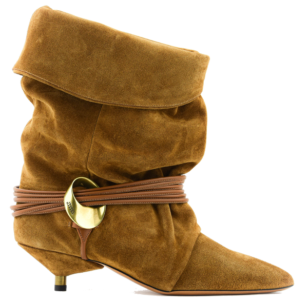 paul warmer ISABEL MARANT EDRIKA BOOTS COGNAC