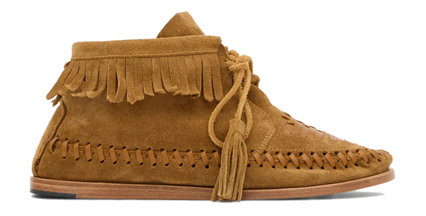 paul warmer ISABEL MARANT FELSA COGNAC SUEDE