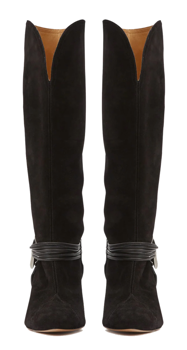 Paul Warmer ISABEL MARANT LESTANY BOOTS BLACK