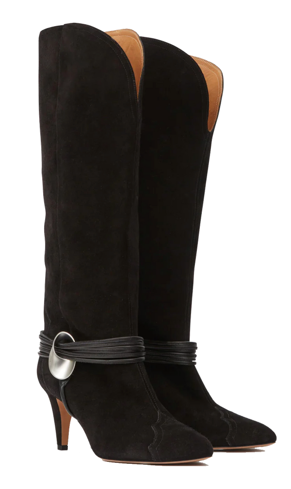 Paul Warmer ISABEL MARANT LESTANY BOOTS BLACK