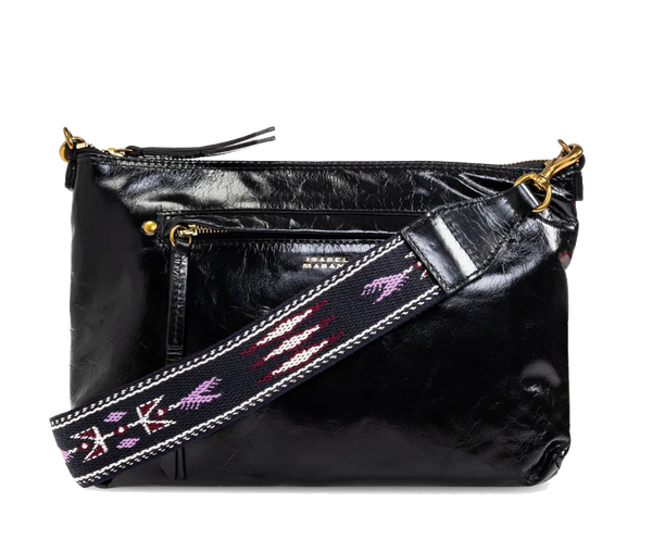 paul warmer ISABEL MARANT NESSAH CROSSBODY BLACK