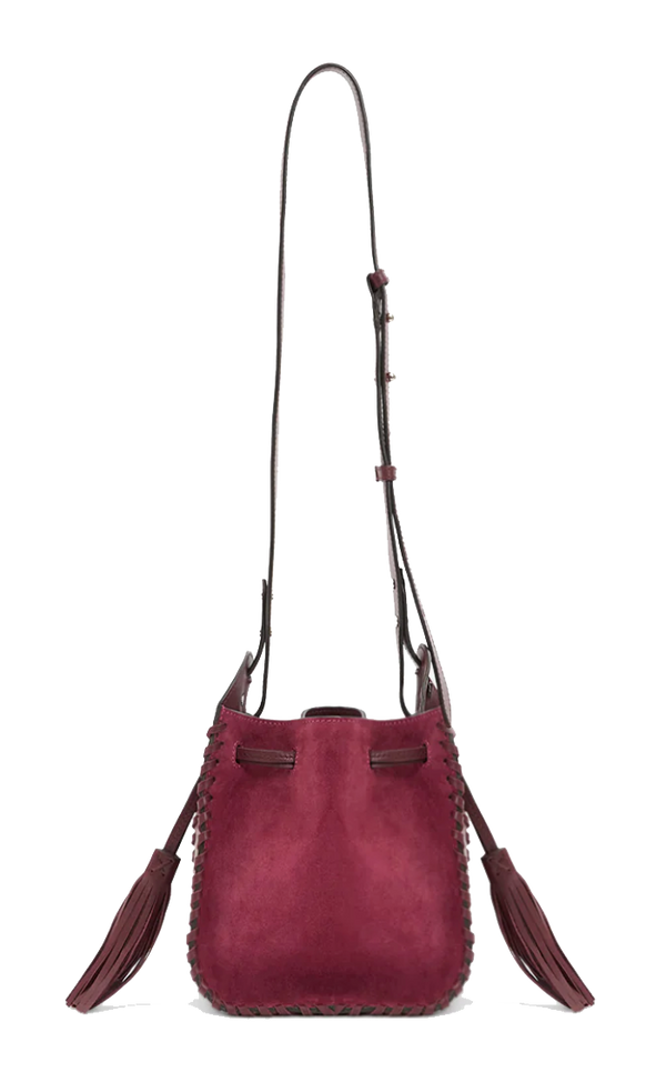 Paul Warmer ISABEL MARANT SILAO MINI BAG RASPBERRY