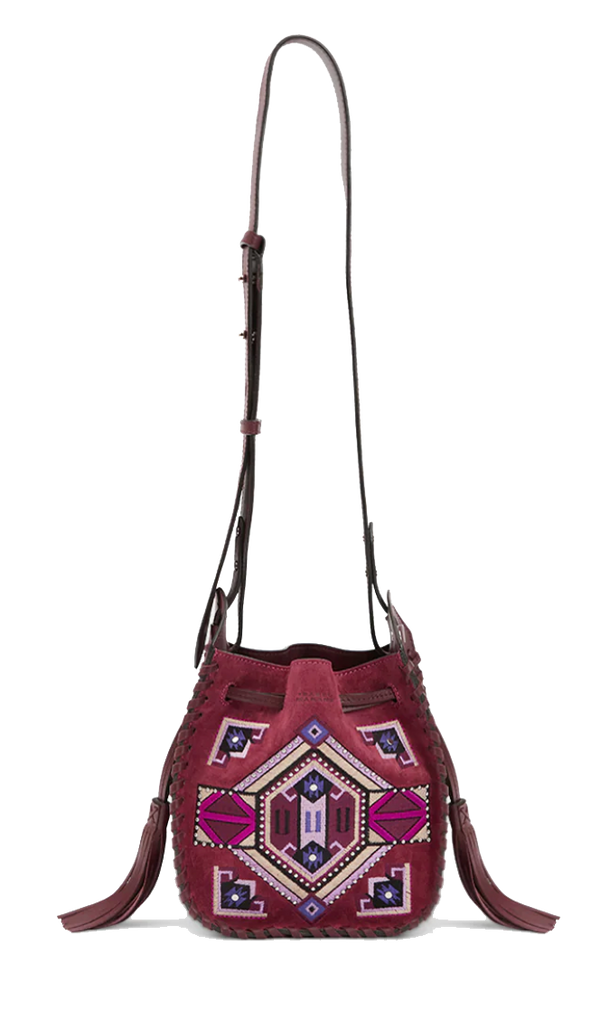 Paul Warmer ISABEL MARANT SILAO MINI BAG RASPBERRY
